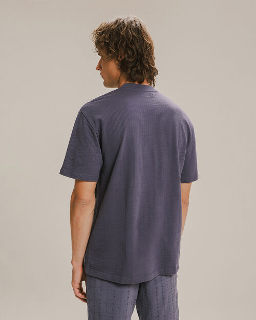 Playera Relax Azul